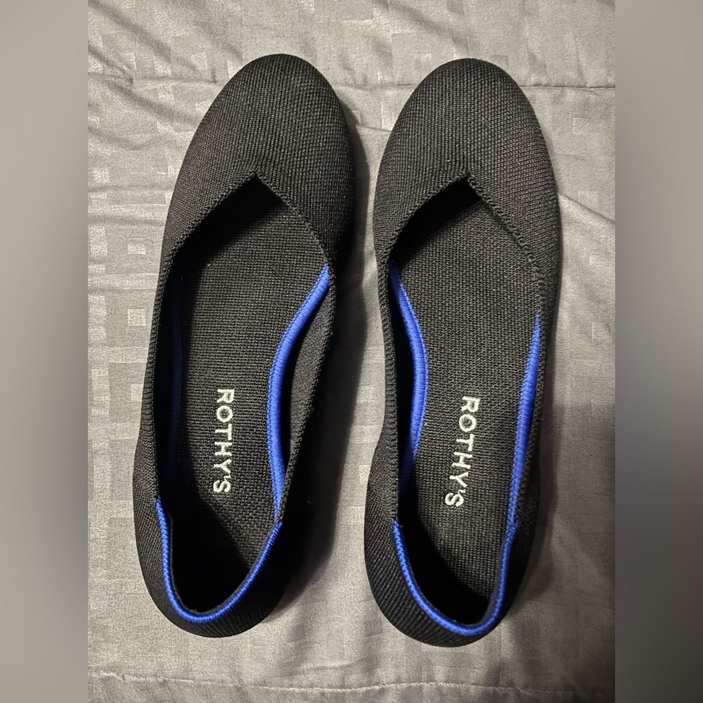 Rothy's Black Flats